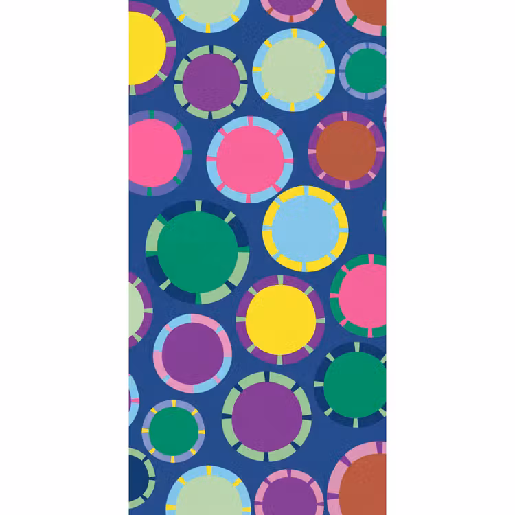 Behang - Patroon - Cirkels - Abstract - Kleurrijk — 2
