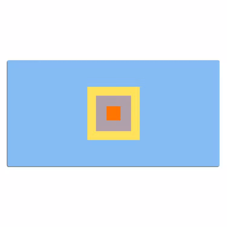 Bureau onderlegger - Abstract - Geometrisch - Kleurrijk - Modern - Vormen — 2