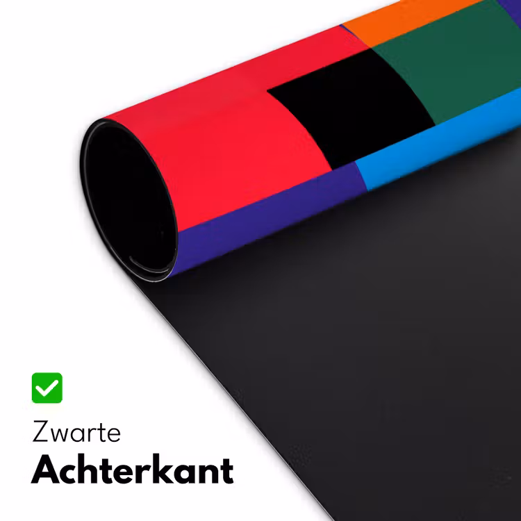 Bureau onderlegger - Geometrisch - Abstract - Vormen - Kleurrijk - Modern — 5