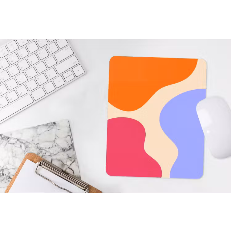 Muismat - Abstract - Organische vormen - Design - Modern - Kleurrijk — 4