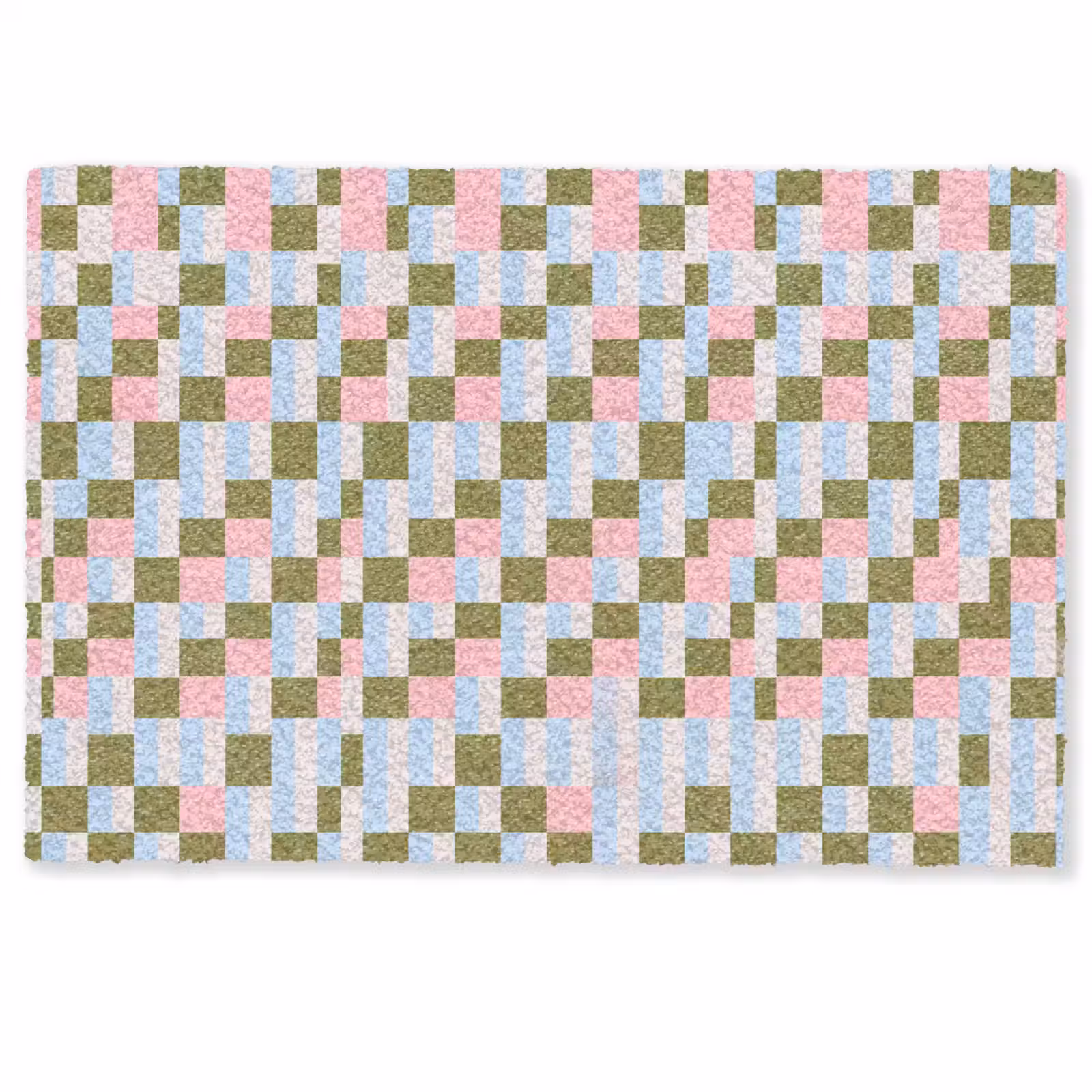 Deurmat - Patroon - Geometrisch - Abstract - Kleurrijk - Modern — 1
