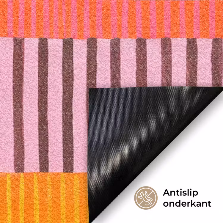 Deurmat - Abstract - Strepen - Modern - Kleurrijk - Kunst — 6