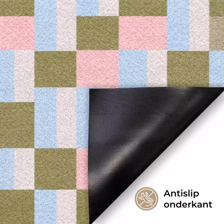 Deurmat - Patroon - Geometrisch - Abstract - Kleurrijk - Modern — 6