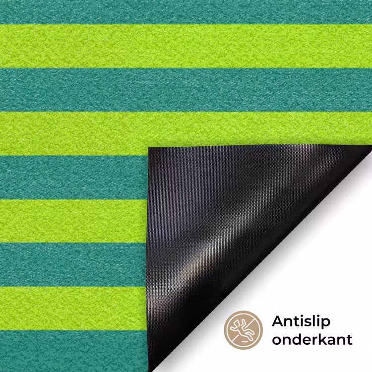 Deurmat - Patroon - Strepen - Modern - Abstract - Kleurrijk — 6
