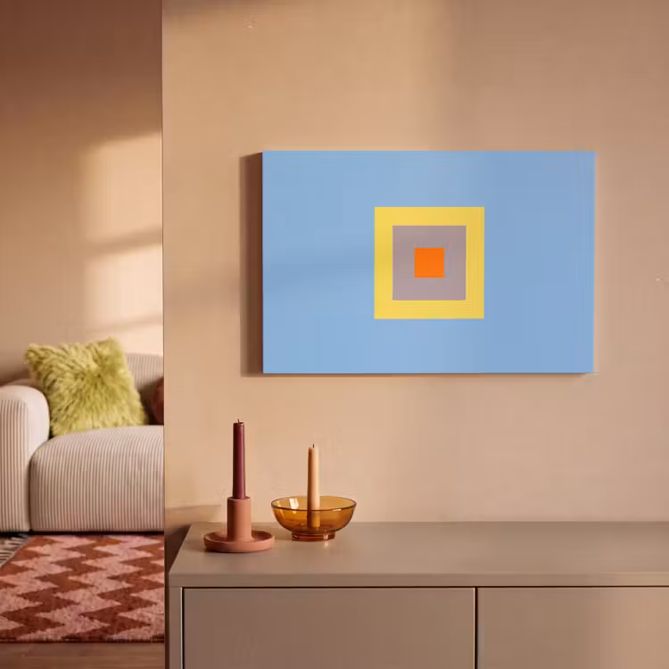 Canvas schilderij - Abstract - Geometrisch - Kleurrijk - Modern - Vormen — 1