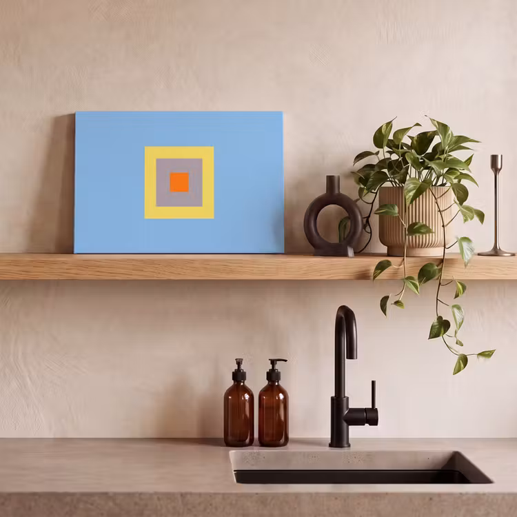 Canvas schilderij - Abstract - Geometrisch - Kleurrijk - Modern - Vormen — 2