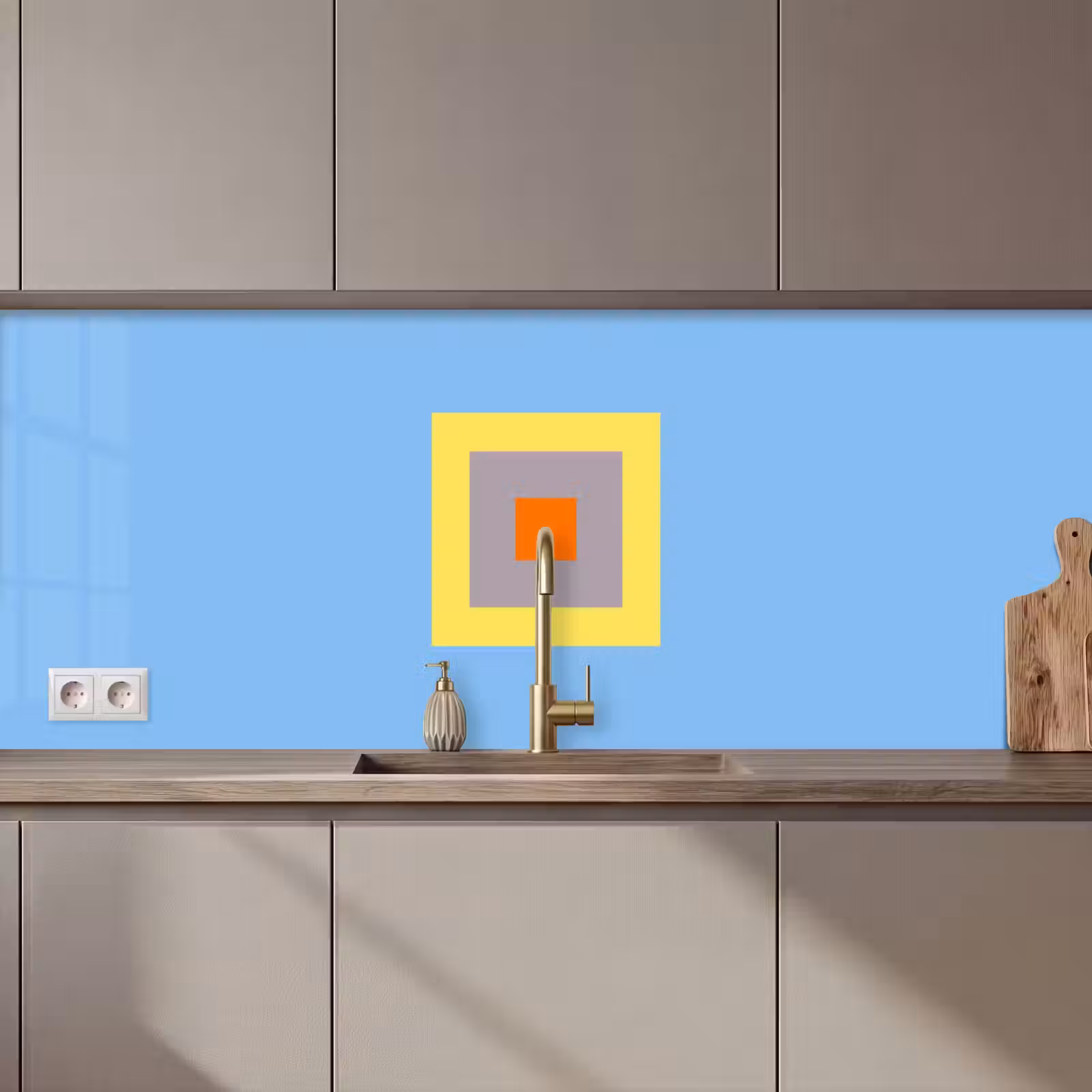 Keuken achterwand - Abstract - Geometrisch - Kleurrijk - Modern - Vormen — 1