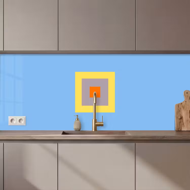Keuken achterwand - Abstract - Geometrisch - Kleurrijk - Modern - Vormen — 1