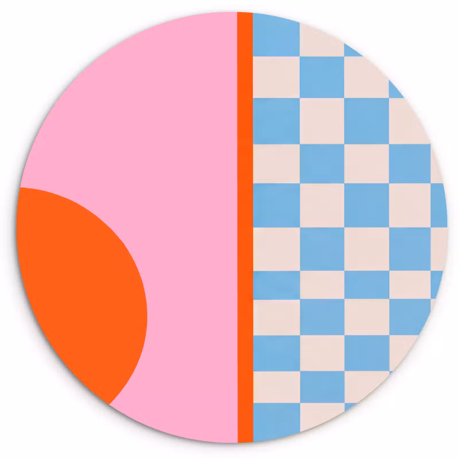 Muurcirkel - Abstract - Vormen - Geometrisch - Modern - Kleurrijk — 1