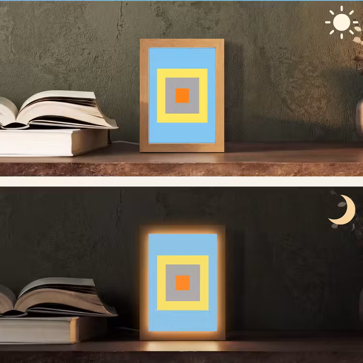 Gepersonaliseerd Lightbox - Abstract - Geometrisch - Kleurrijk - Modern - Vormen — 5