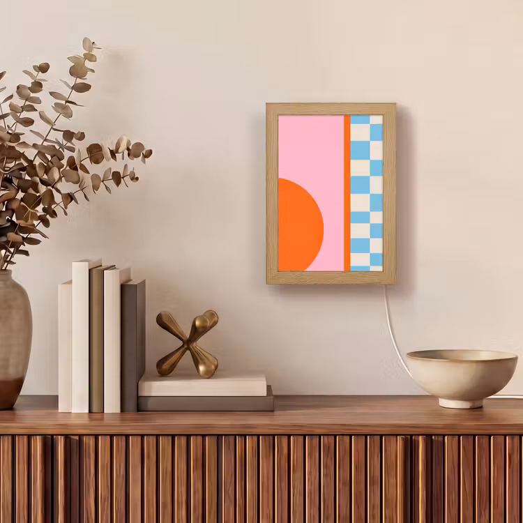 Gepersonaliseerd Lightbox - Abstract - Vormen - Geometrisch - Modern - Kleurrijk — 4