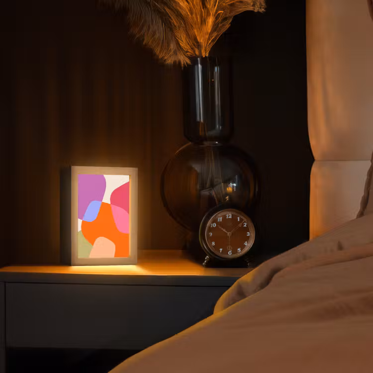 Gepersonaliseerd Lightbox - Abstract - Vormen - Modern - Kleurrijk — 2