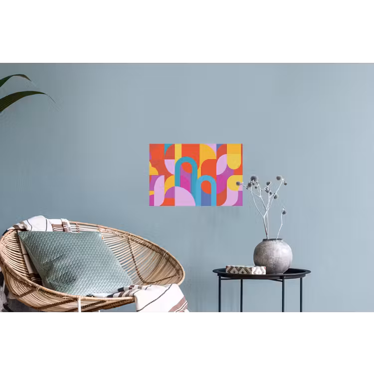 Muursticker - Abstract - Geometrie - Kleurrijk - Modern - Kunst — 4