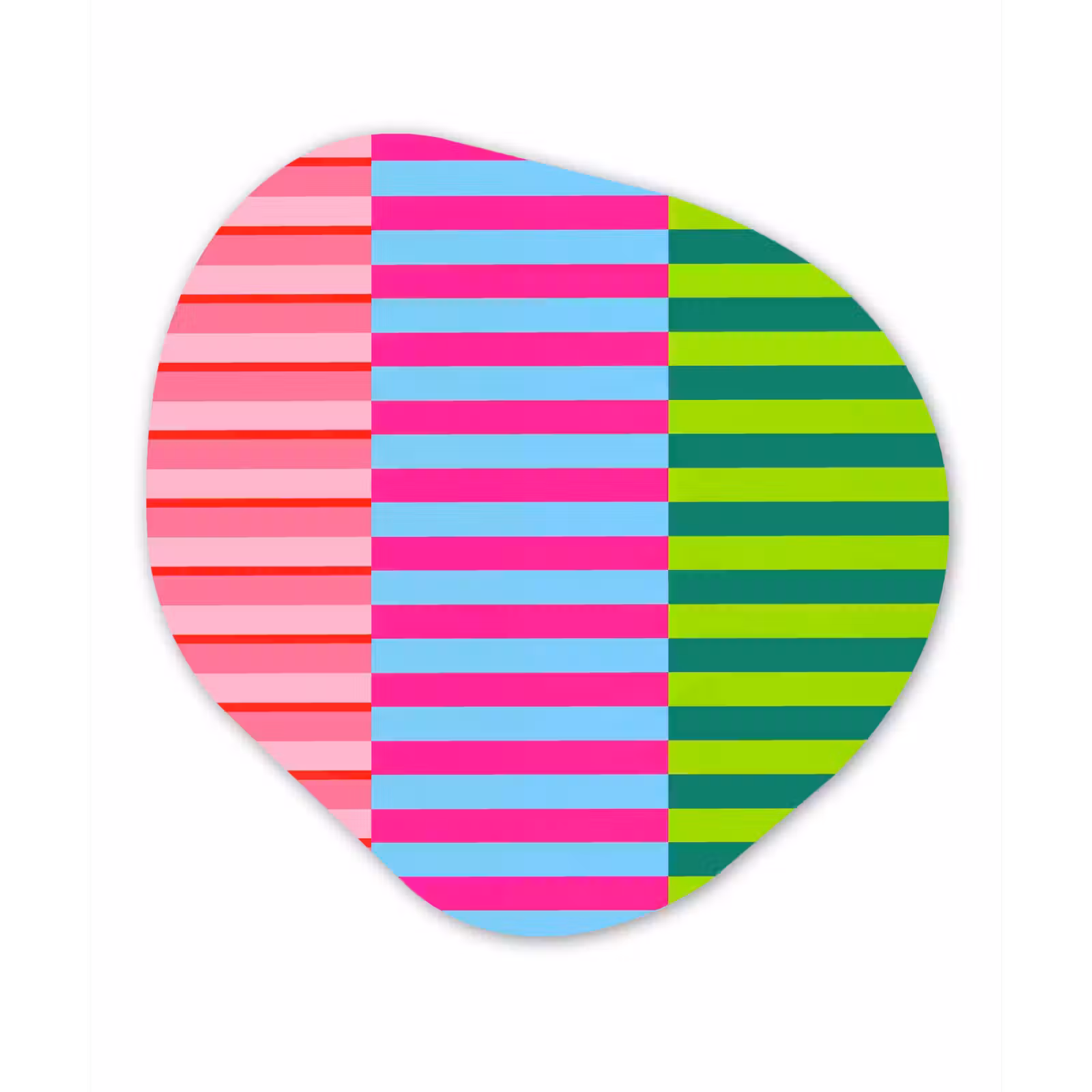 Organisch schilderij forex - Patroon - Strepen - Modern - Abstract - Kleurrijk — 1