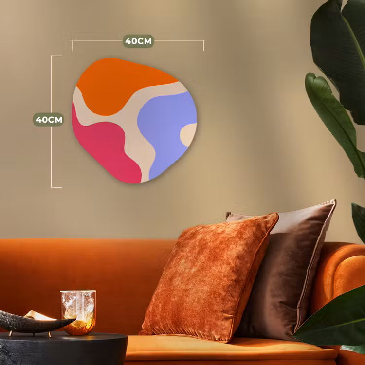 Organisch schilderij forex - Abstract - Organische vormen - Design - Modern - Kleurrijk — 4