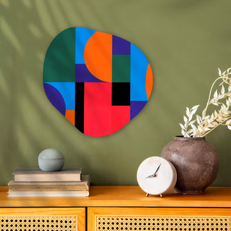 Organisch schilderij forex - Geometrisch - Abstract - Vormen - Kleurrijk - Modern — 2