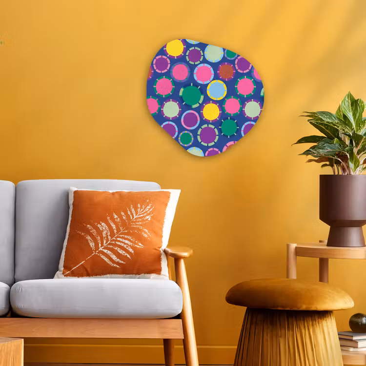 Organisch schilderij forex - Patroon - Cirkels - Abstract - Kleurrijk — 3