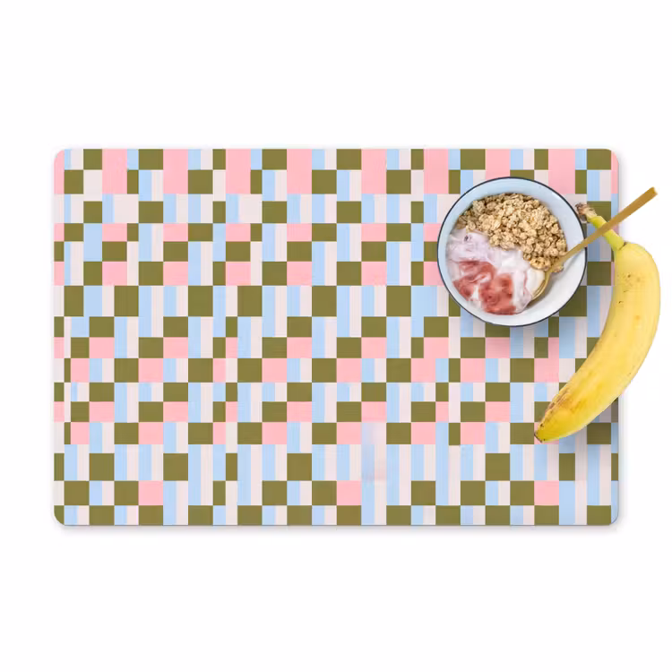 Placemat - 6 stuks - Patroon - Geometrisch - Abstract - Kleurrijk - Modern — 1