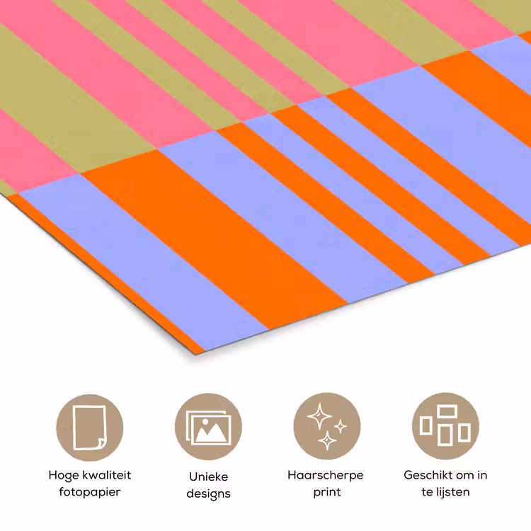 Poster - Abstract - Patroon - Geometrisch - Kleurrijk - Modern — 5