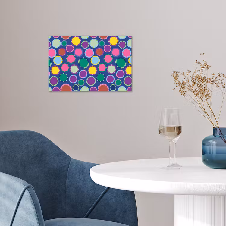 Poster - Patroon - Cirkels - Abstract - Kleurrijk — 4