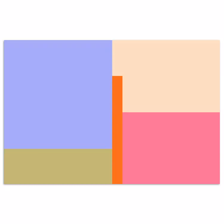 Poster - Abstract - Geometrie - Kunst - Modern - Kleurrijk — 1