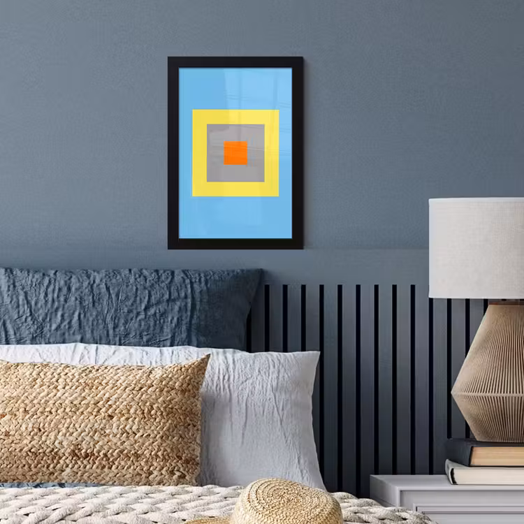 Poster met lijst - Abstract - Geometrisch - Kleurrijk - Modern - Vormen — 4