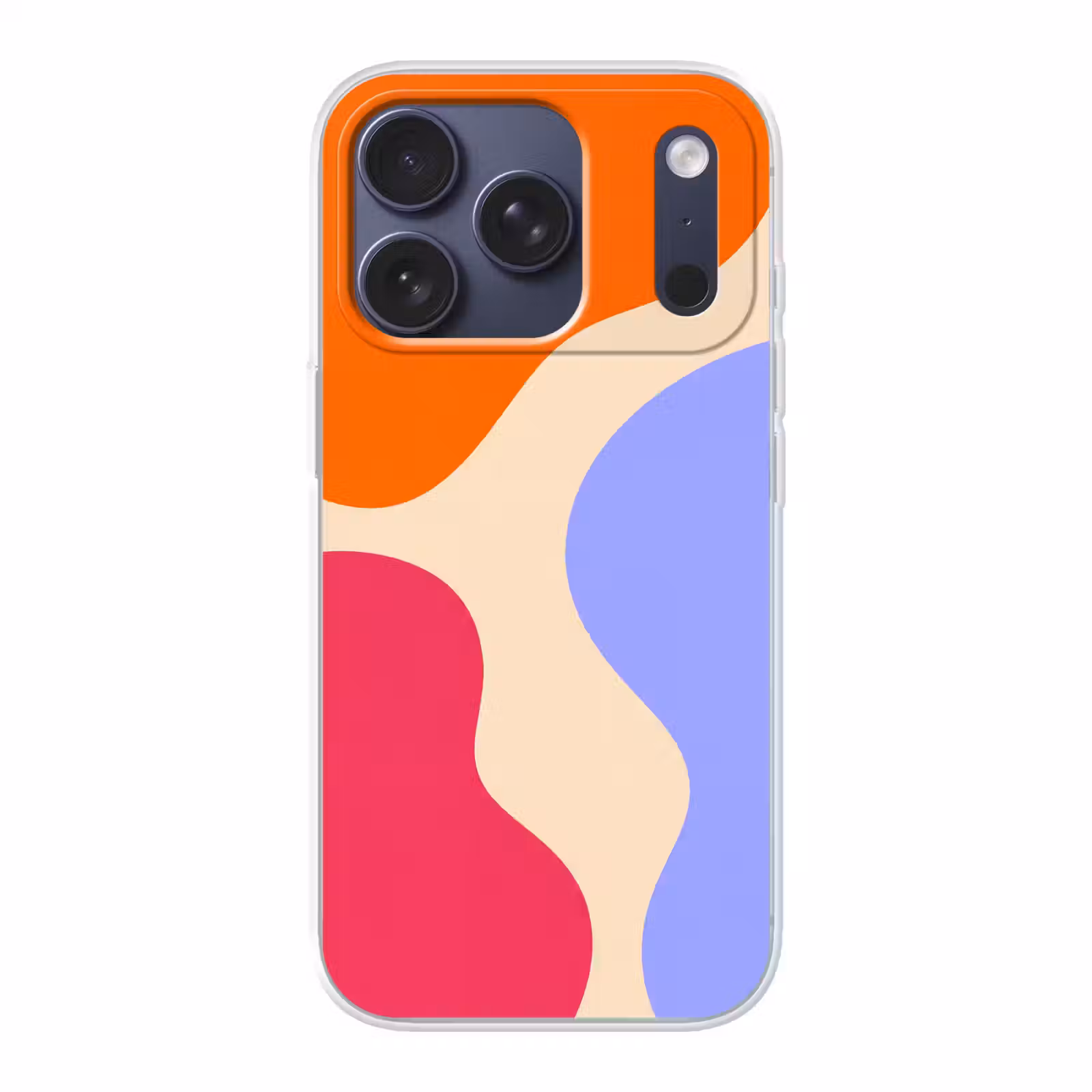 Telefoonhoesje - Abstract - Organische vormen - Design - Modern - Kleurrijk — 1
