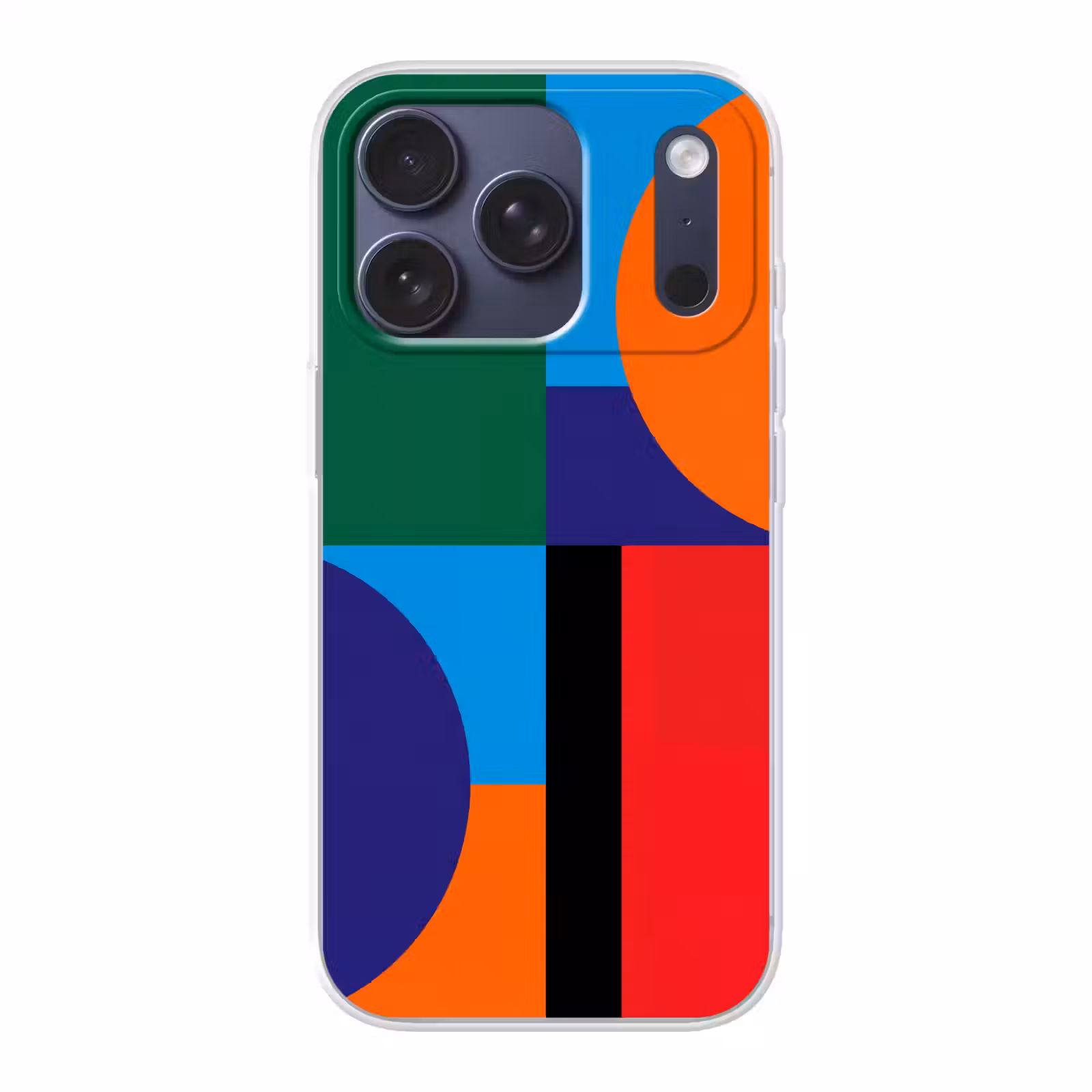 Telefoonhoesje - Geometrisch - Abstract - Vormen - Kleurrijk - Modern — 1