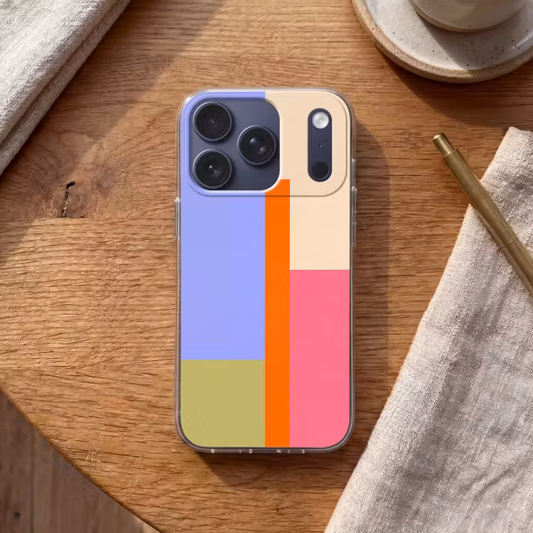 Telefoonhoesje - Abstract - Geometrie - Kunst - Modern - Kleurrijk — 2