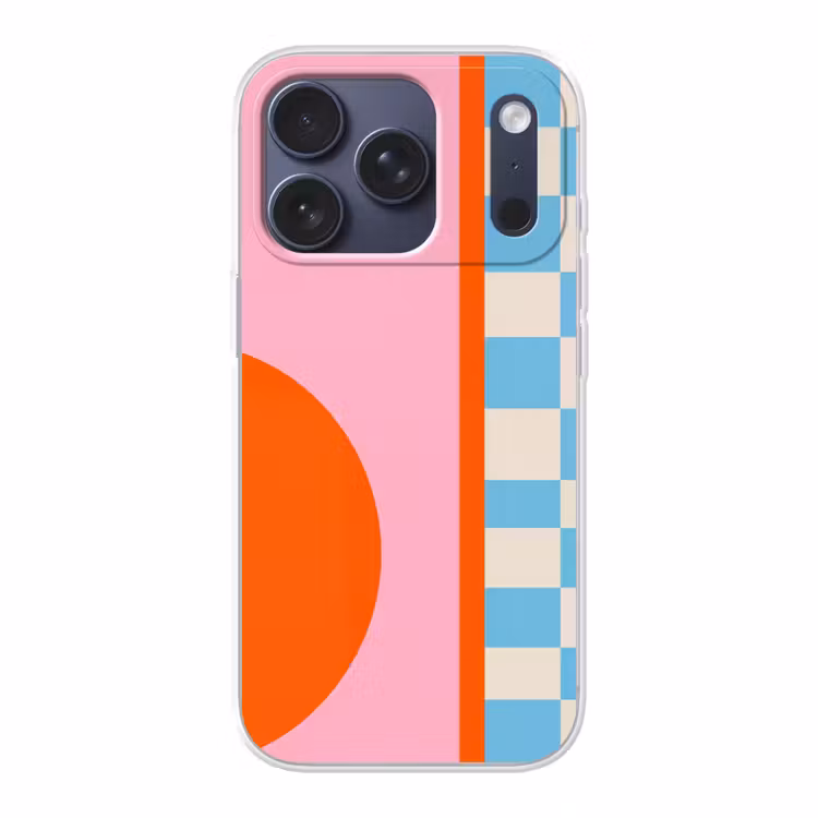 Telefoonhoesje - Abstract - Vormen - Geometrisch - Modern - Kleurrijk — 1