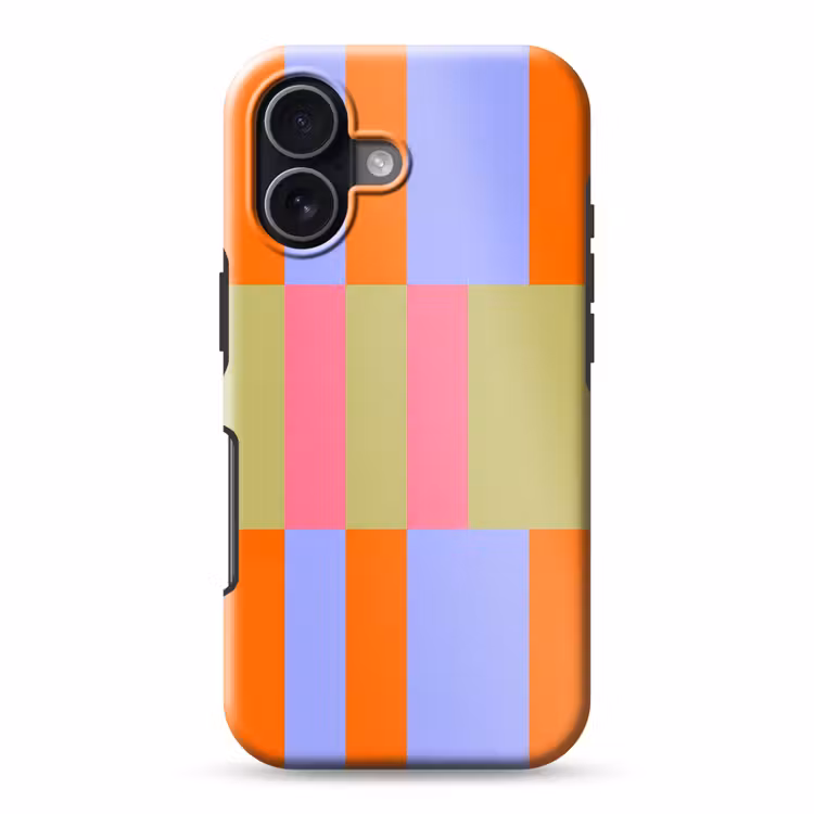 Telefoonhoesje Toughcase - Abstract - Patroon - Geometrisch - Kleurrijk - Modern — 1
