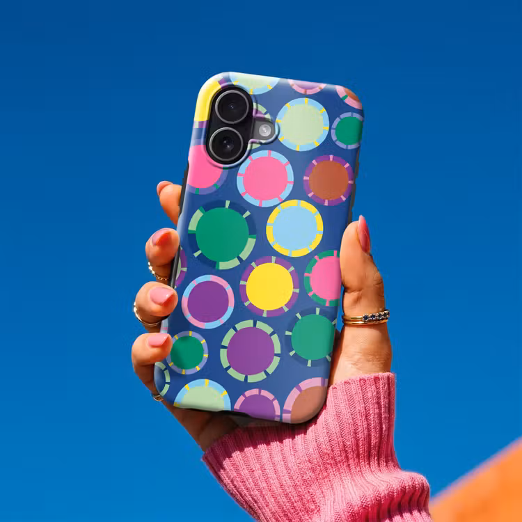 Telefoonhoesje Toughcase - Patroon - Cirkels - Abstract - Kleurrijk — 2