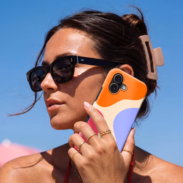 Telefoonhoesje Toughcase - Abstract - Organische vormen - Design - Modern - Kleurrijk — 6