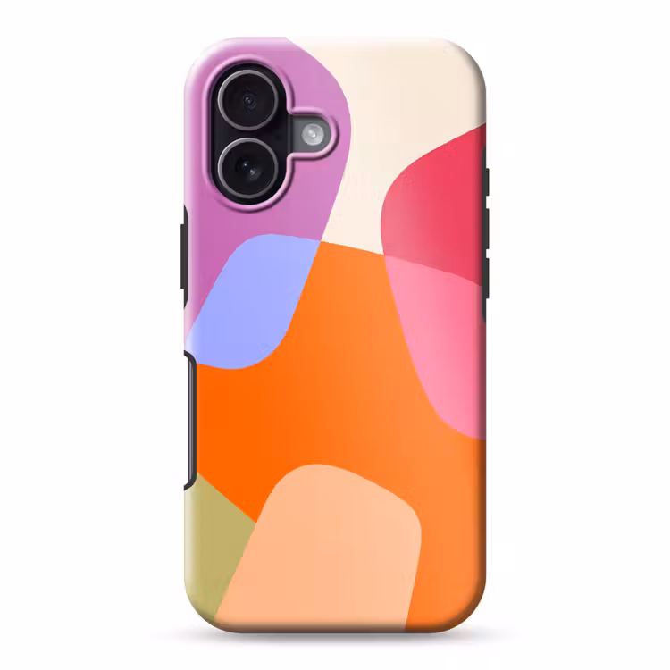 Telefoonhoesje Toughcase - Abstract - Vormen - Modern - Kleurrijk — 1