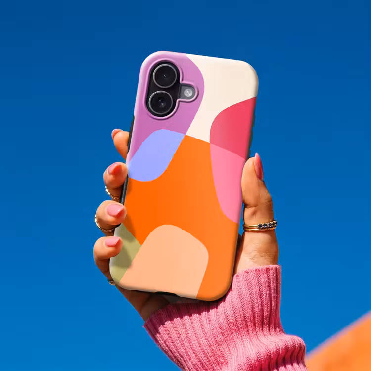 Telefoonhoesje Toughcase - Abstract - Vormen - Modern - Kleurrijk — 2