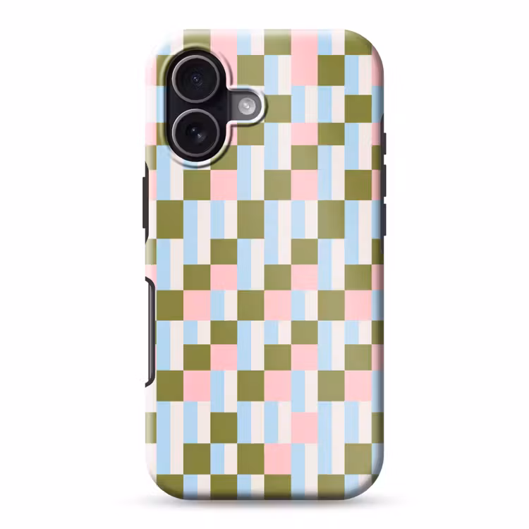 Telefoonhoesje Toughcase - Patroon - Geometrisch - Abstract - Kleurrijk - Modern — 1