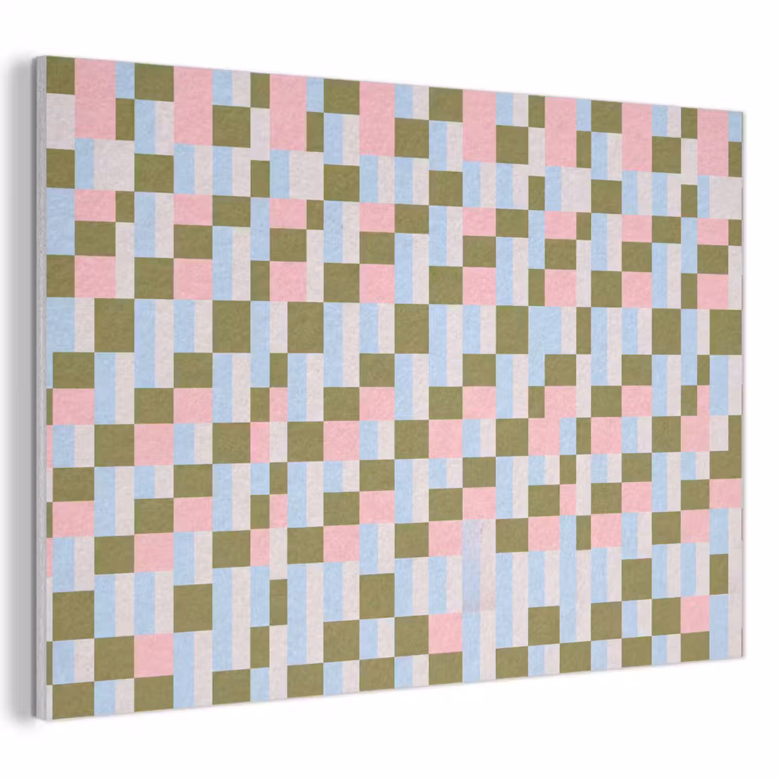 Akoestisch schilderij - Patroon - Geometrisch - Abstract - Kleurrijk - Modern — 1