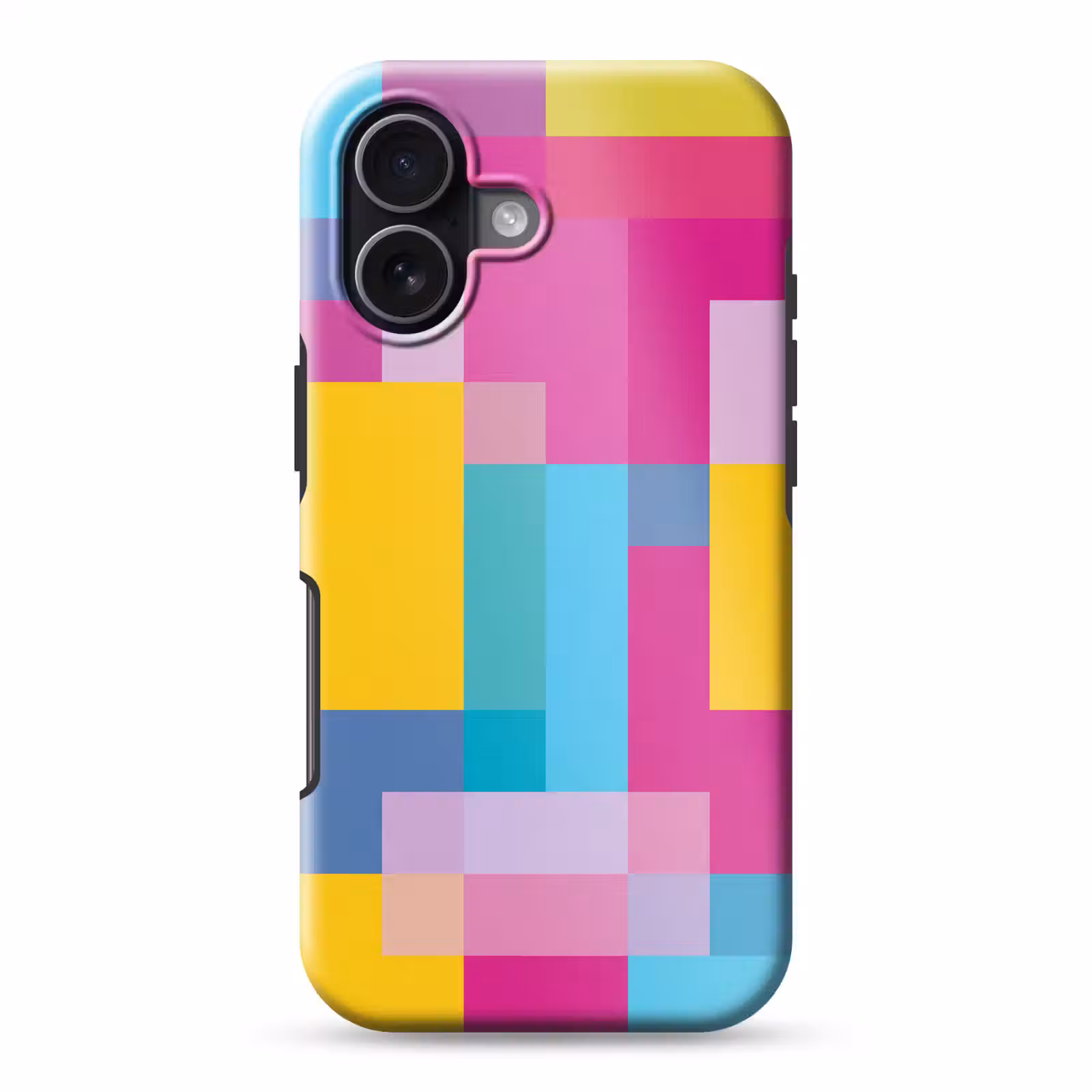 Telefoonhoesje Toughcase - Abstract - Geometrisch - Kunst - Kleurrijk - Modern — 1