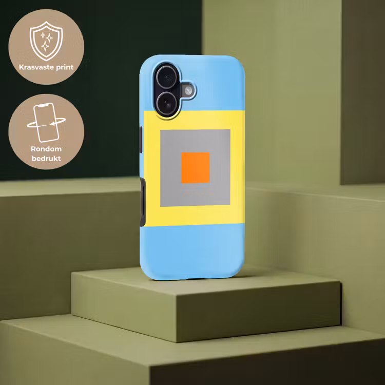 Telefoonhoesje Toughcase - Abstract - Geometrisch - Kleurrijk - Modern - Vormen — 7