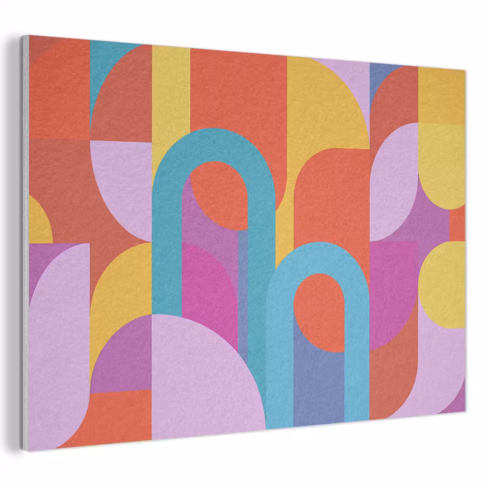 Akoestisch schilderij - Abstract - Geometrie - Kleurrijk - Modern - Kunst — 1