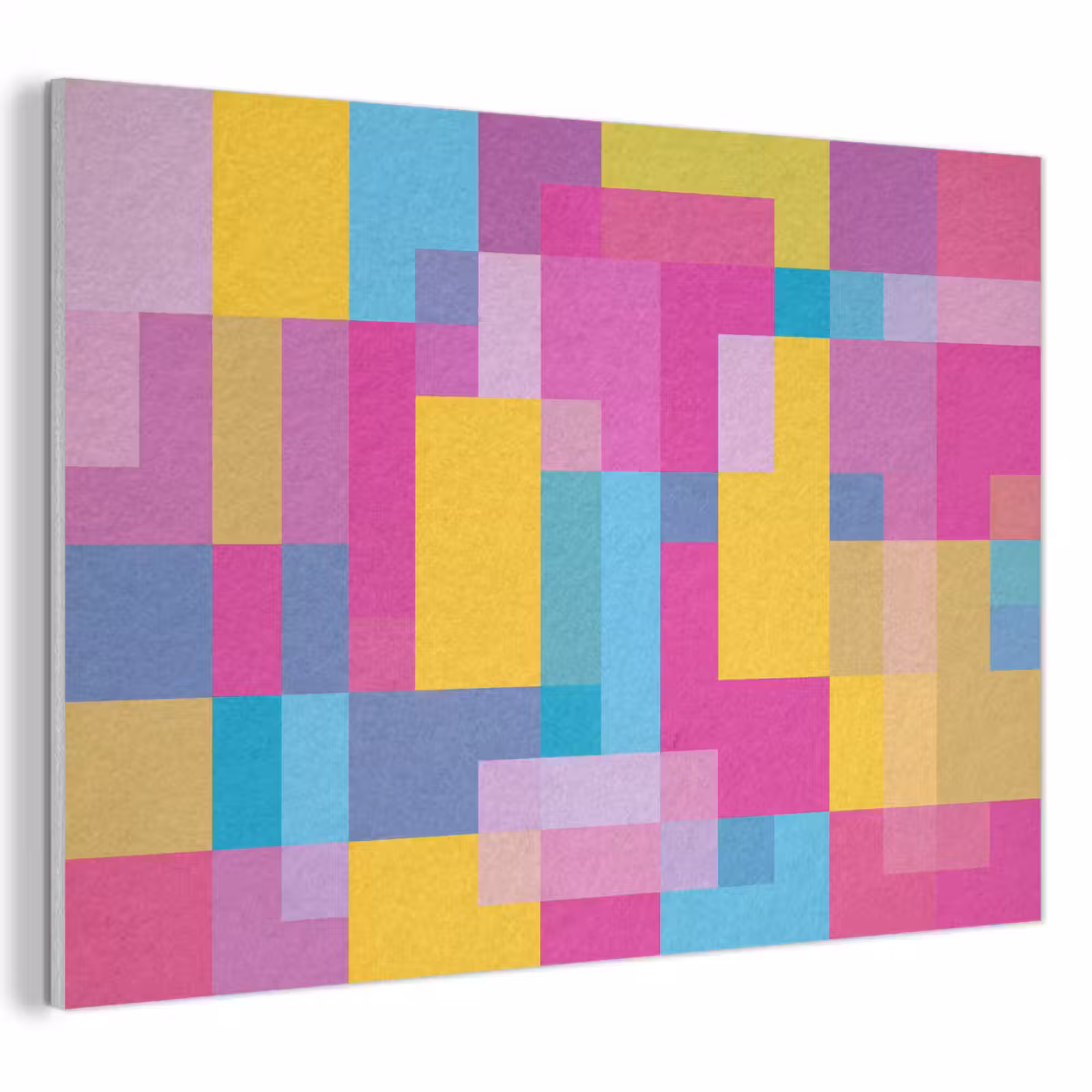Akoestisch schilderij - Abstract - Geometrisch - Kunst - Kleurrijk - Modern — 1
