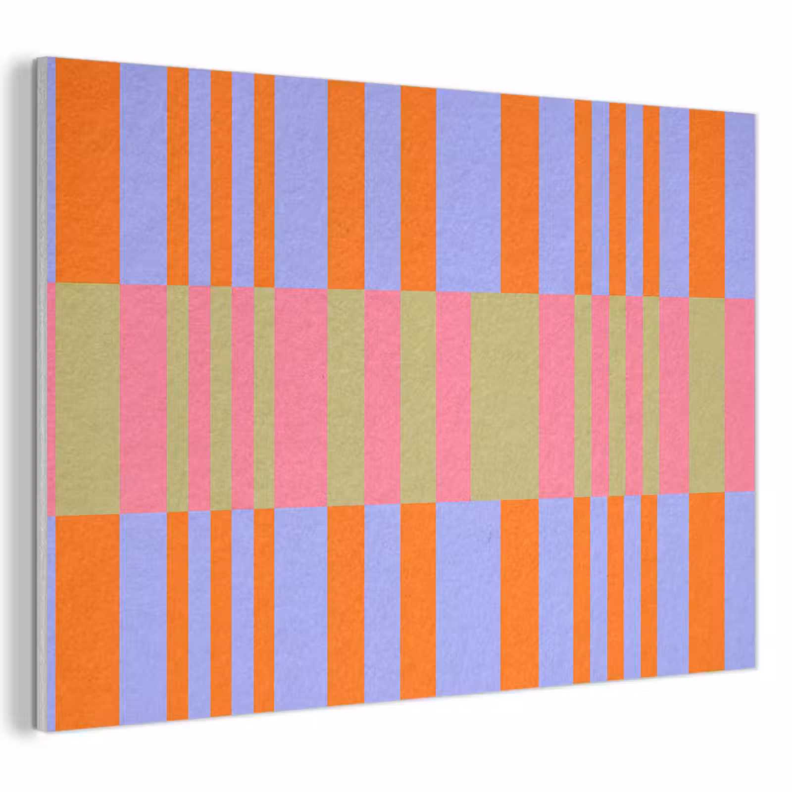 Akoestisch schilderij - Abstract - Patroon - Geometrisch - Kleurrijk - Modern — 1