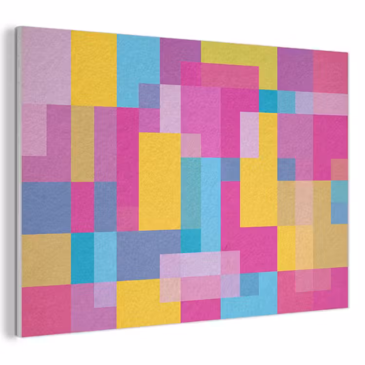 Akoestisch schilderij - Abstract - Geometrisch - Kunst - Kleurrijk - Modern — 1