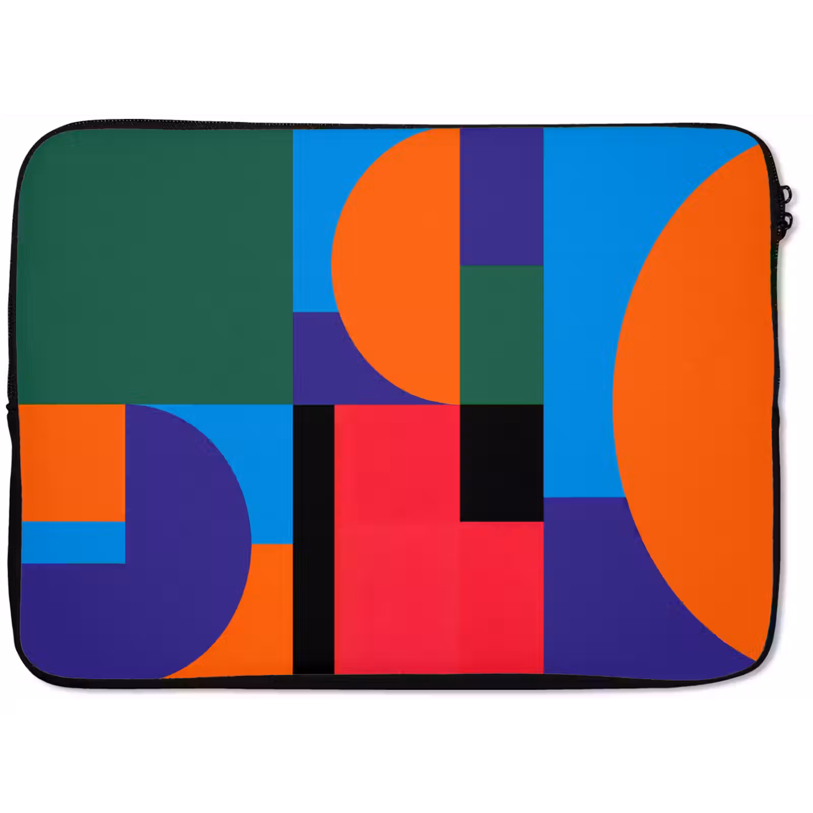 Laptophoes Geometrisch - Abstract - Vormen - Kleurrijk - Modern — 1