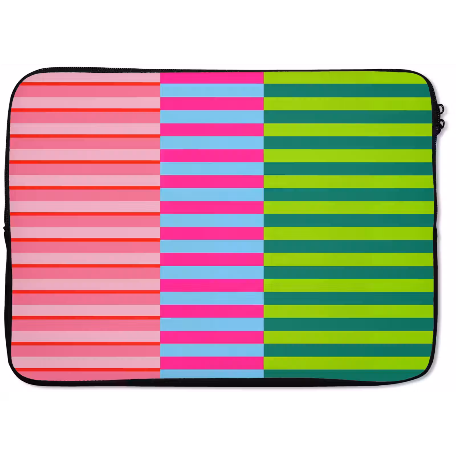 Laptophoes Patroon - Strepen - Modern - Abstract - Kleurrijk — 1