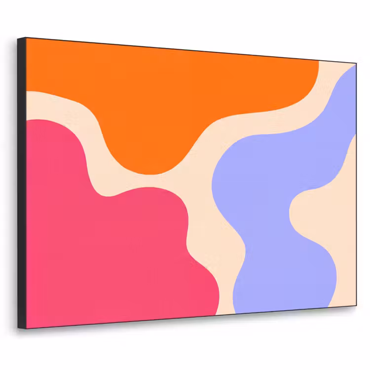 Art frame - Abstract - Organische vormen - Design - Modern - Kleurrijk — 1