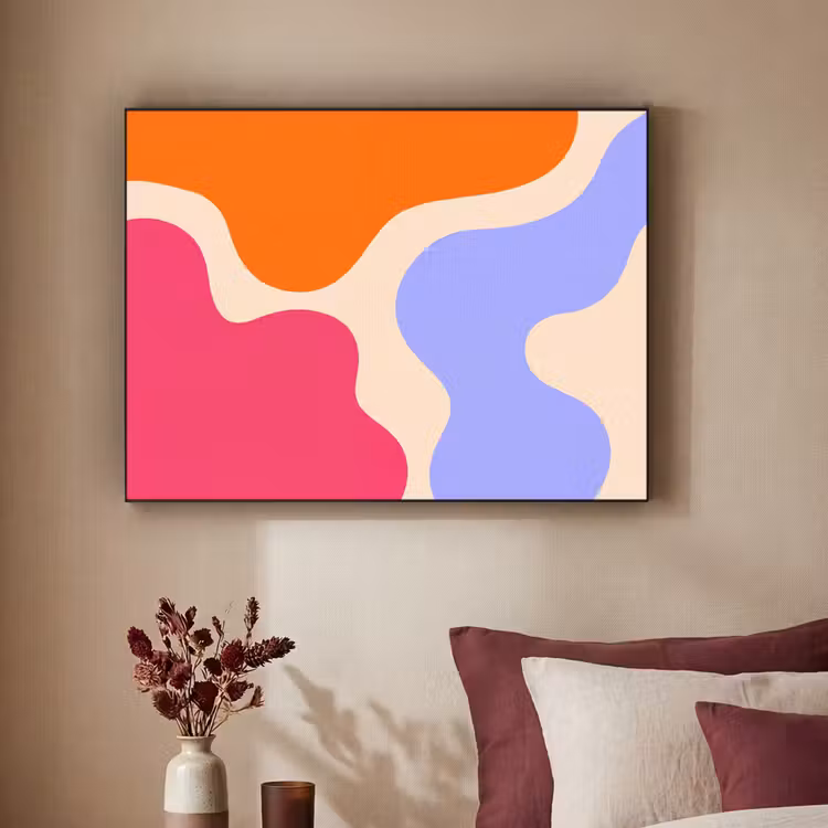 Art frame - Abstract - Organische vormen - Design - Modern - Kleurrijk — 3