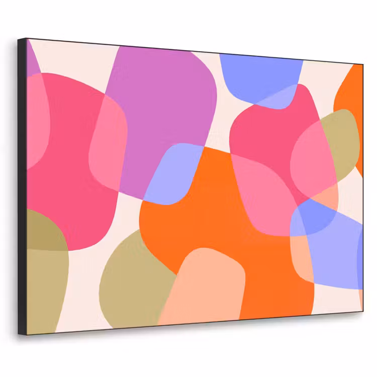 Art frame - Abstract - Vormen - Modern - Kleurrijk — 1