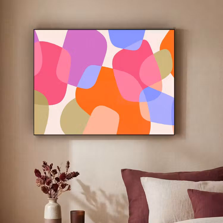 Art frame - Abstract - Vormen - Modern - Kleurrijk — 3