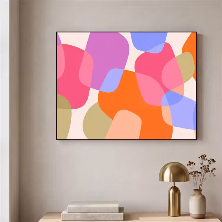 Art frame - Abstract - Vormen - Modern - Kleurrijk — 5